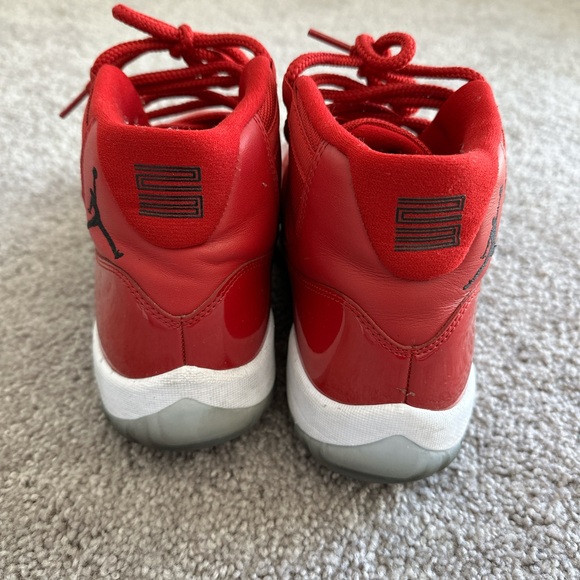 Red Authentic Jordans - Picture 2 of 3